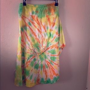 Multicolored maxi skirt, never worn.